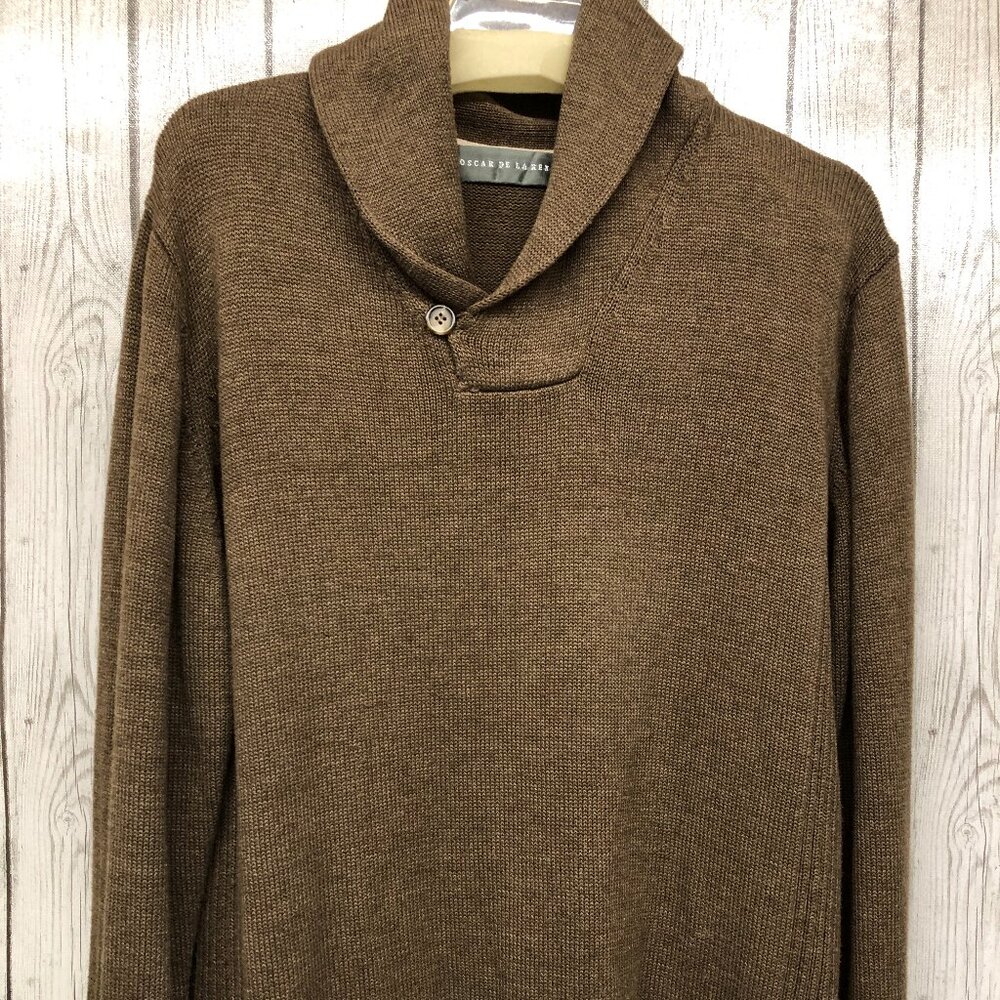 Oscar de la Renta Brown Men's Sweater size large
